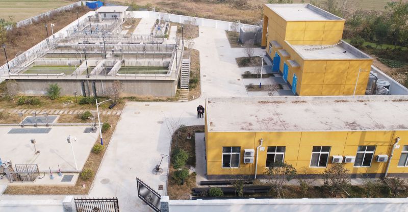 濮(pu)陽範縣(xian)城關鎮汚水(shui)處理廠