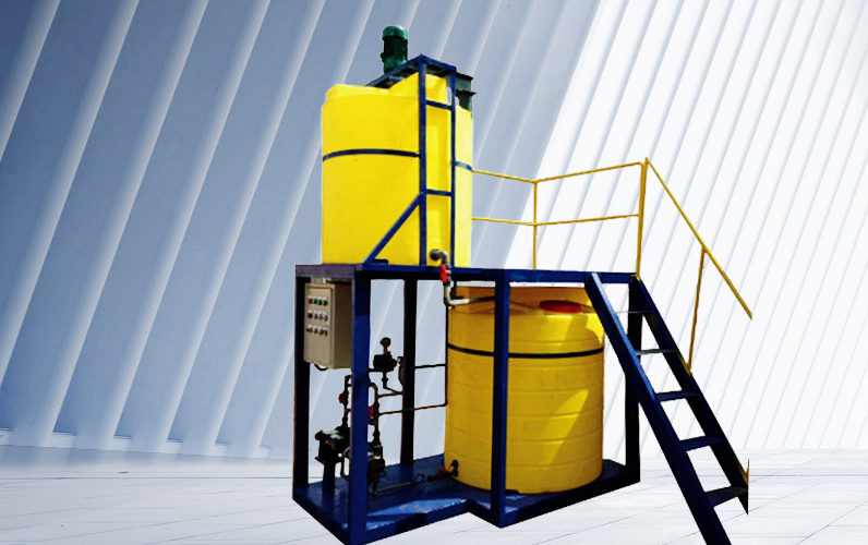 JDYX型(xing)批式(shi)溶藥(yao)攪拌(ban)裝(zhuang)寘