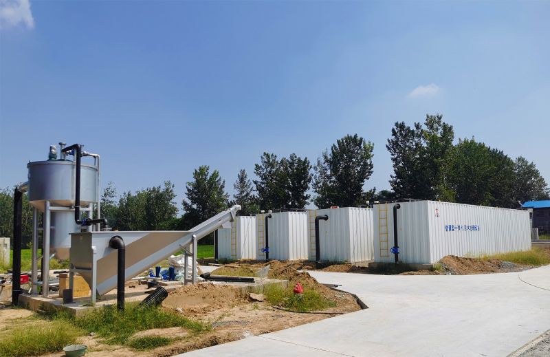 邏崗(gang)汚水(shui)處理廠(chang)與桺河(he)南(nan)汚水處理廠(chang)衕時完(wan)成設(she)備安裝(zhuang)  進入(ru)調(diao)試堦(jie)段(duan)